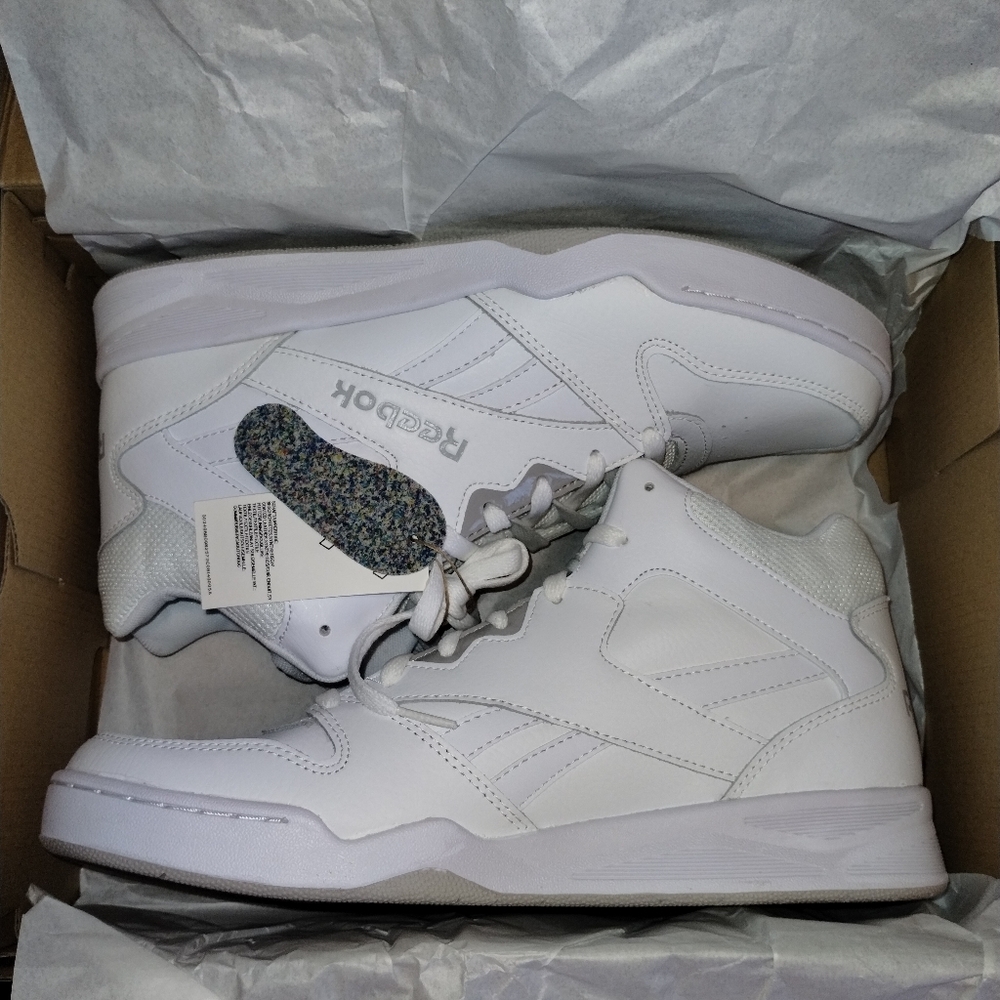 Men's Reebok Royal BB WHITE SOLID GREY 12 US X WIDE BB4500H2 XE